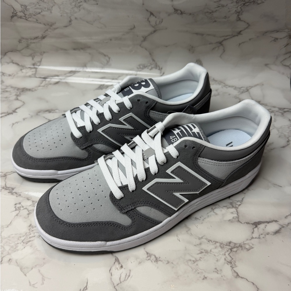 Unisex New Balance 480 Grey Grey BB480LEC Men's US Size 12 / Women's 13,5 - Picture 1 of 11